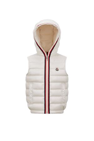 Gilet imbottito in piuma Dorcas con cappuccio MONCLER KIDS | K19541A00062597YX034